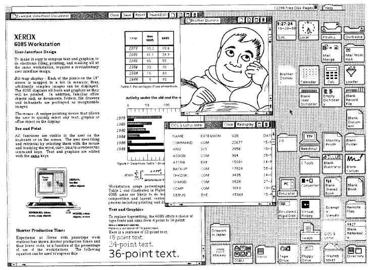 Xerox Star Interface II Xerox Star Interface II