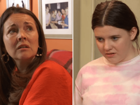 Lily makes an emotional demand of Stacey over her baby in EastEnders