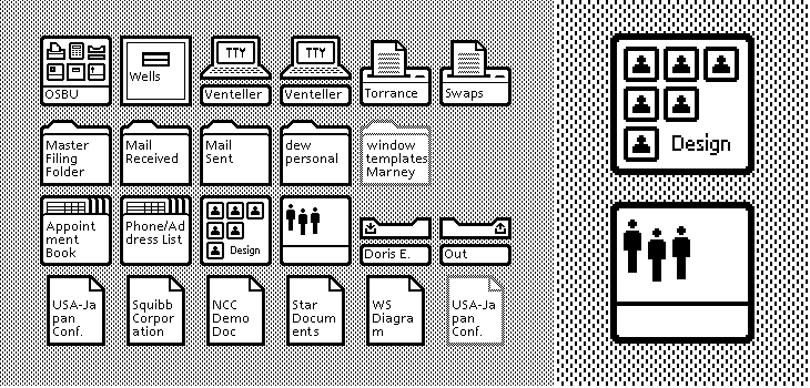 Xerox Star Interface I Xerox Star Interface I